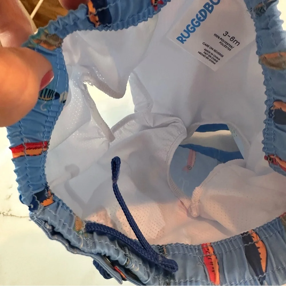 RuggedButts Fishing Lure Swim Trunks